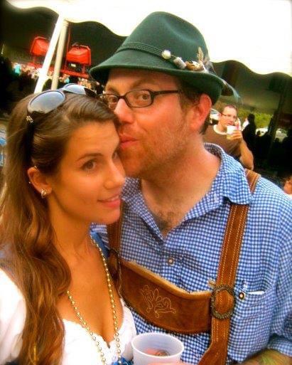 Jeremy & Jess at Oktoberfest