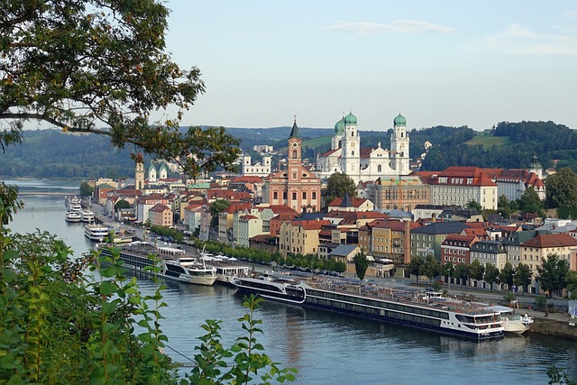 River boats in Passau